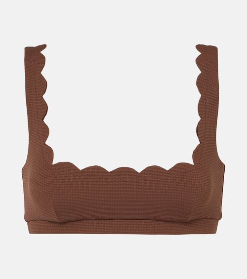 Mini Palm Springs scalloped bikini top