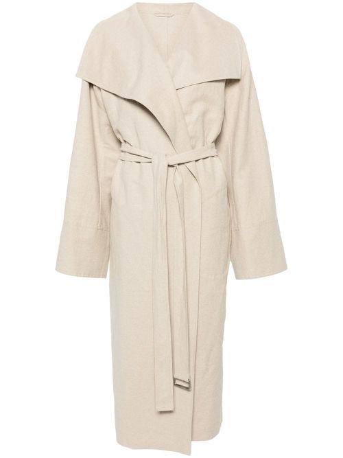 - Signature Linen Coat