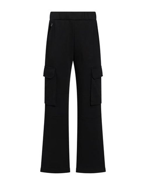 Woman Pants Black Size 8 Cotton, Polyester