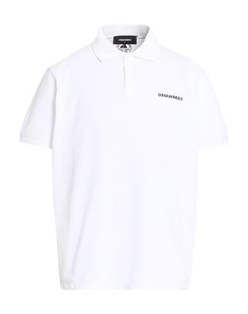 Man Polo shirt White Size XXL Cotton