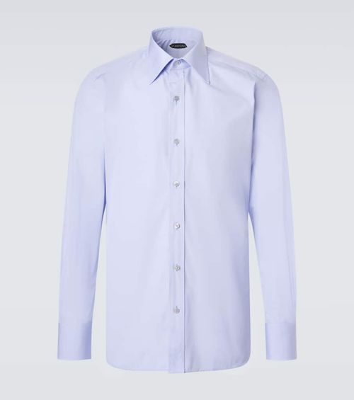 Cotton poplin shirt