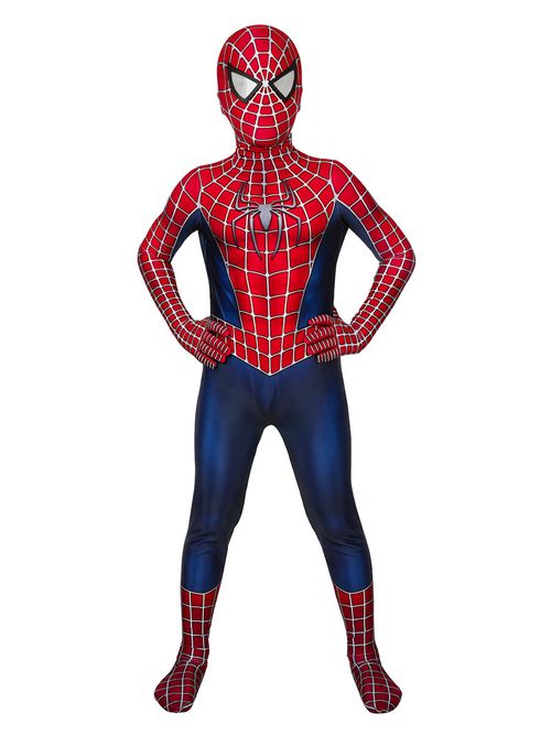 Marvel Comics Marvel Spider Man Kid Zentai Suit Cosplay Costume Carniva