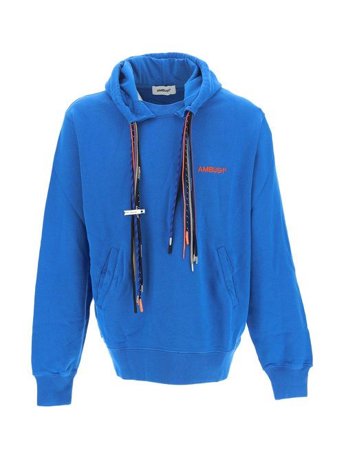 Logo Printed Drawstring Hoodie