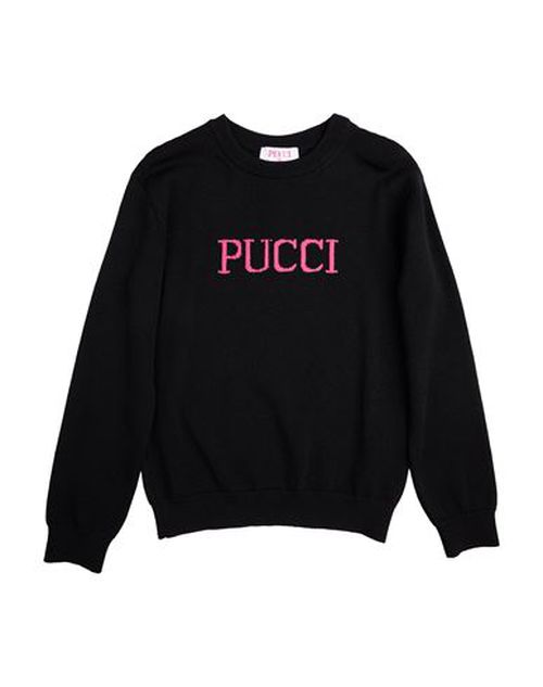 Kid Girl Sweater Black Size 10 Viscose, Polyester