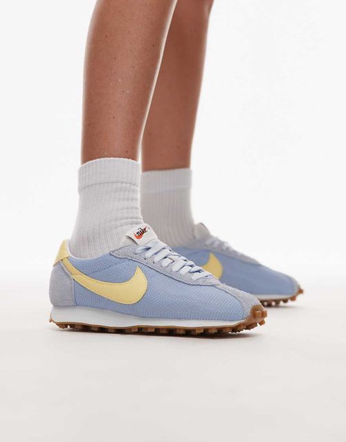 Nike LD-1000 sneakers in light blue and yellow