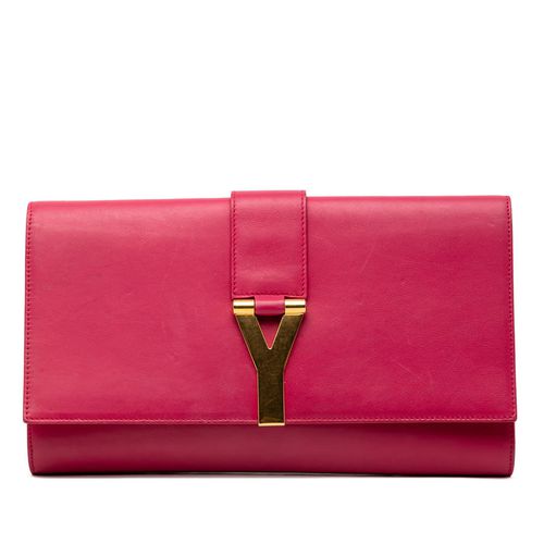 Pre-owned Leather Chyc Ligne Clutch 311213 002020