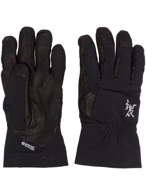Venta AR panelled gloves - Black