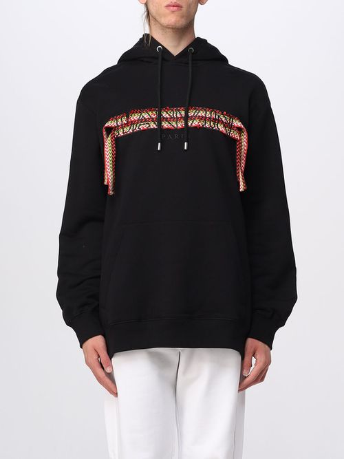 Sweatshirt Men color Black