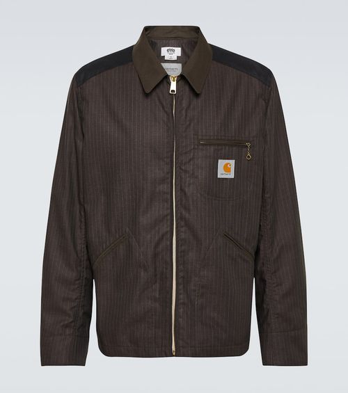 X Carhartt striped jacket