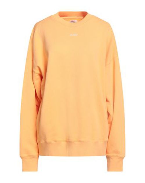 Woman Sweatshirt Apricot Size XL Cotton
