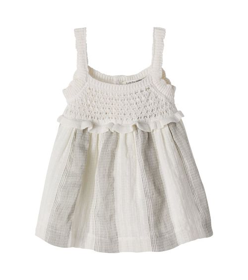 Baby Fontclara cotton and linen dress