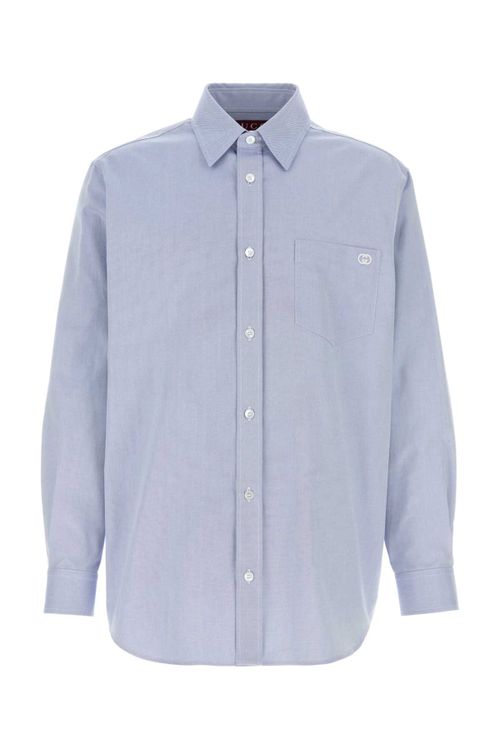 Powder Blue Oxford Shirt