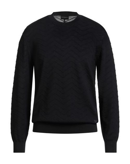Man Sweater Midnight blue Size S Virgin Wool, Polyamide, Elastane