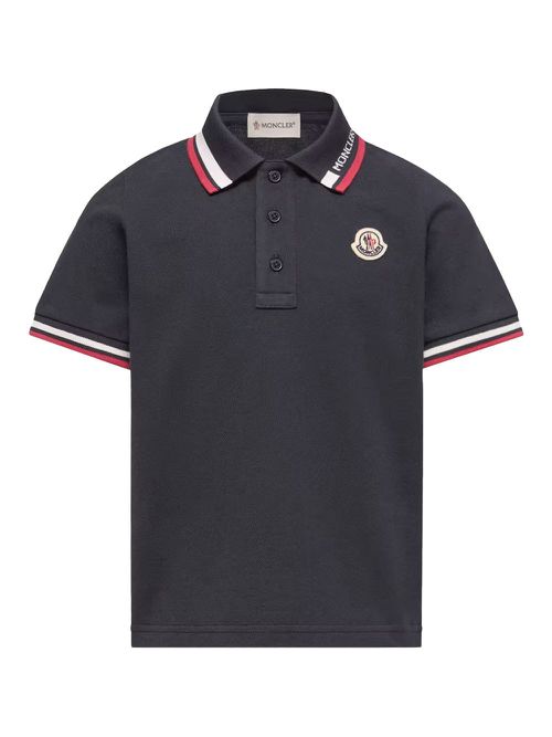 Tricolour-Trimmed Cotton Piqué Polo Shirt