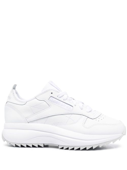Logo-patch low-top sneakers - White