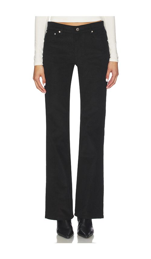 EB Denim Maria Mid Rise Bootcut Pant in Black. - 29 also , 25, 26