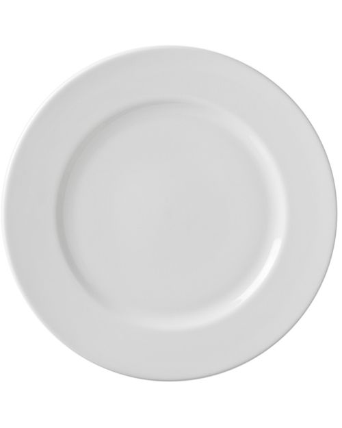 Set of 6 Classic White Charger Plates