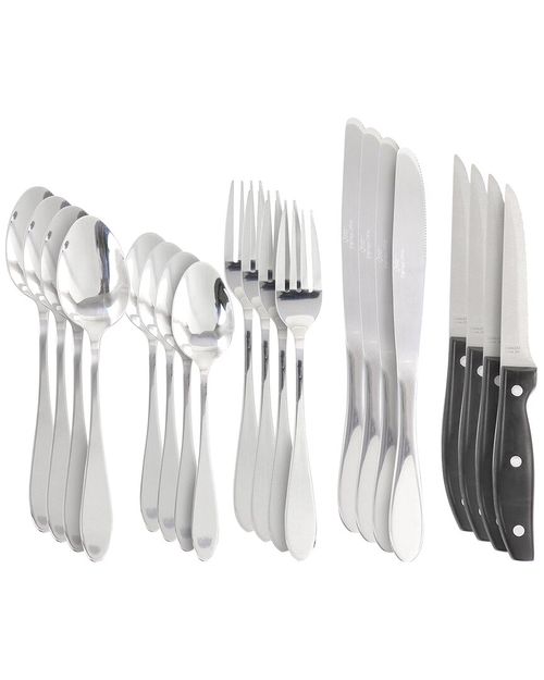 Silvermist 20pc Stainless Steel Flatware Set