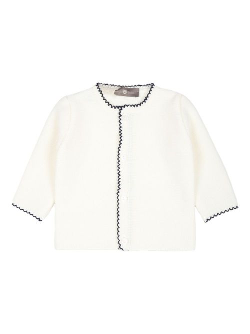 Wool cardigan - White