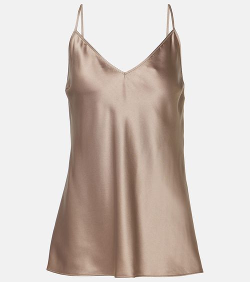 Clea silk satin camisole