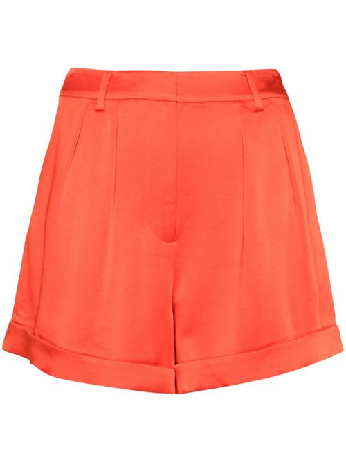 Devan pleated shorts - Red
