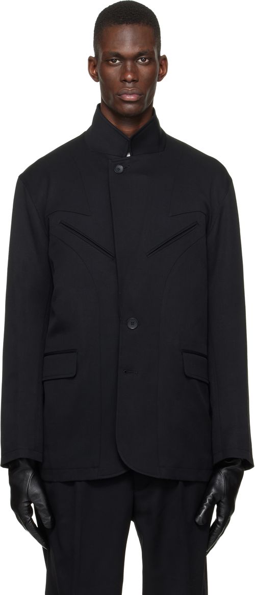 Black Light Wool Blazer