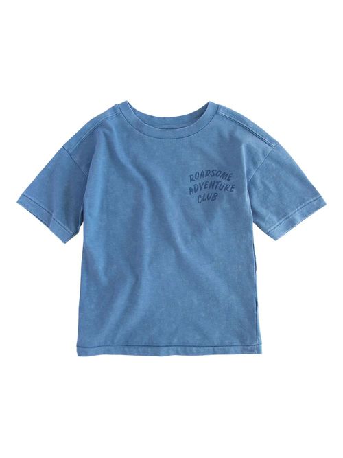 Roarsome graphic-print T-shirt - Blue