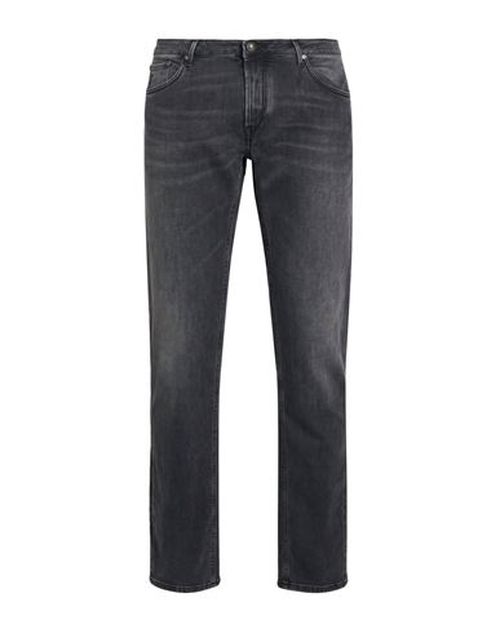 Man Jeans Black Size 31 Cotton, Lyocell, Rubber