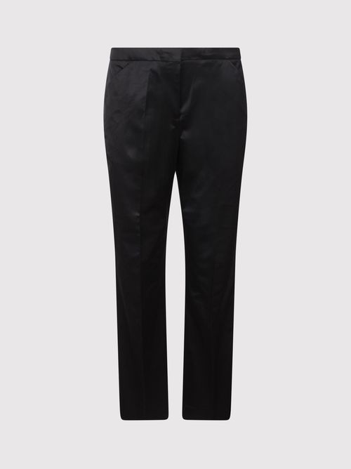 Cropped Straight Trousers