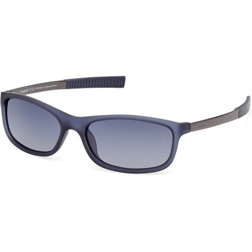 Timberland Hombre Timberland TB00062-H 91D Gafas de sol Inyectado Azul Azul Cuadrada Polarizado
