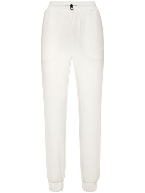 Logo-print track pants - White