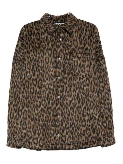 `Classic Logo` Animalier Overshirt