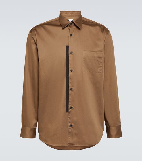 Cotton poplin shirt