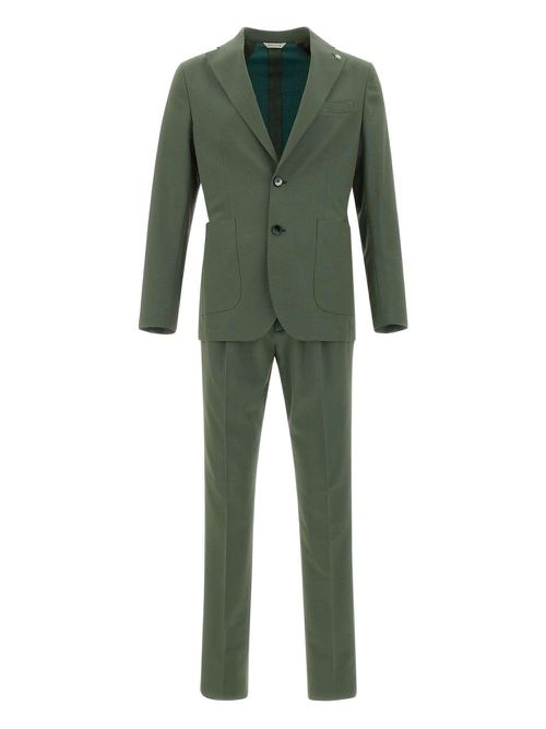 Manuel Ritz single-breasted suit - Green