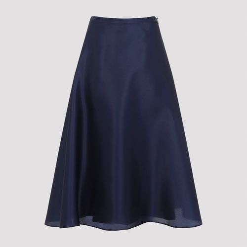 Flared Midi Skirt