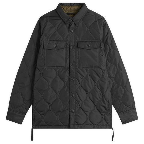 Men's Zip Over Shirt Black
