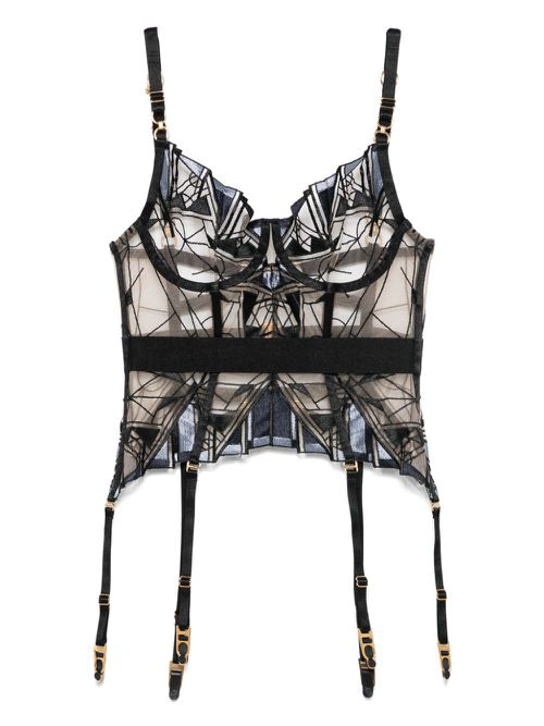 Cubism corset - Black