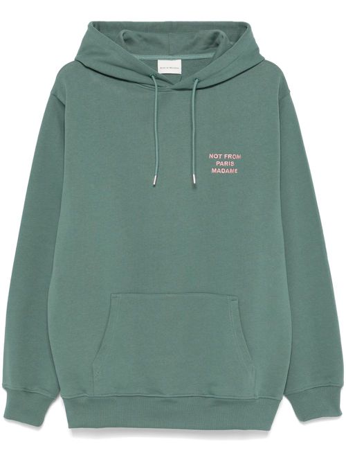 Le Hoodie Slogan - Green
