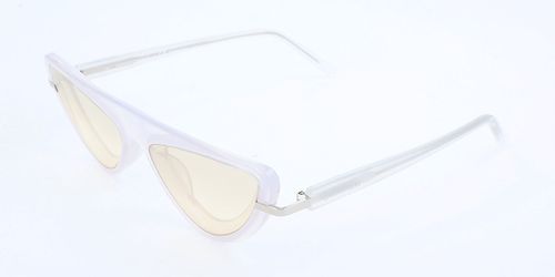 Calvin Klein CKNYC1951S 101 Women’s Sunglasses White Size 57