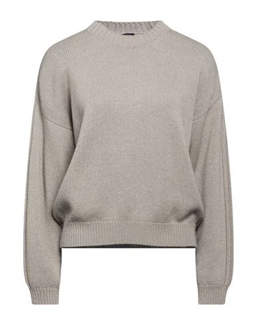 Woman Sweater Light grey Size L Cashmere