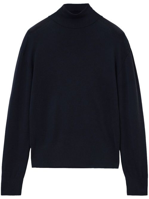 High-neck jumper - Black