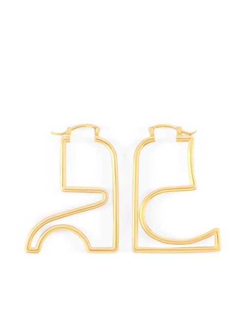 AC earrings - Gold