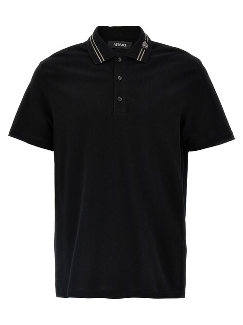 Medusa Embroidery Polo Shirt