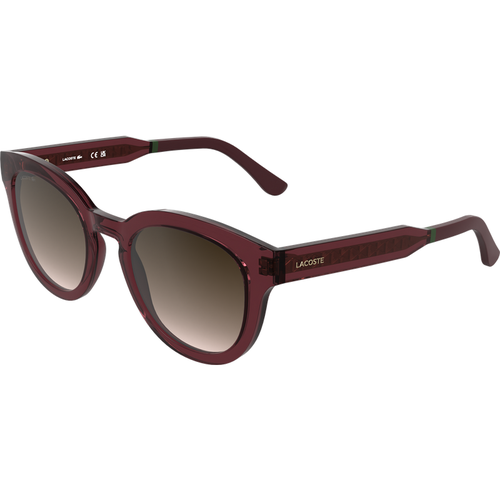 Lacoste Vrouw Lacoste L6070S 601 Zonnebrillen Bio-geïnjecteerd Bordeaux Kwadraat Normaa