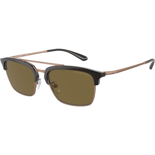 Emporio Armani Man Emporio Armani EA4228 320173 Sunglasses Injected Brown Brown Pilot Norma