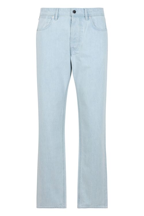 Straight Leg Denim Pants