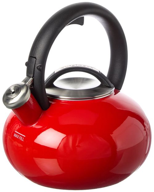 Aura Enamel-On-Steel Teakettle