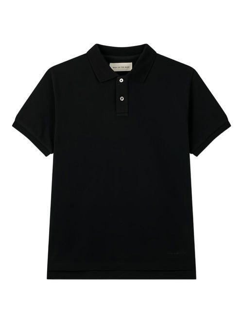 Piqué polo shirt - Black