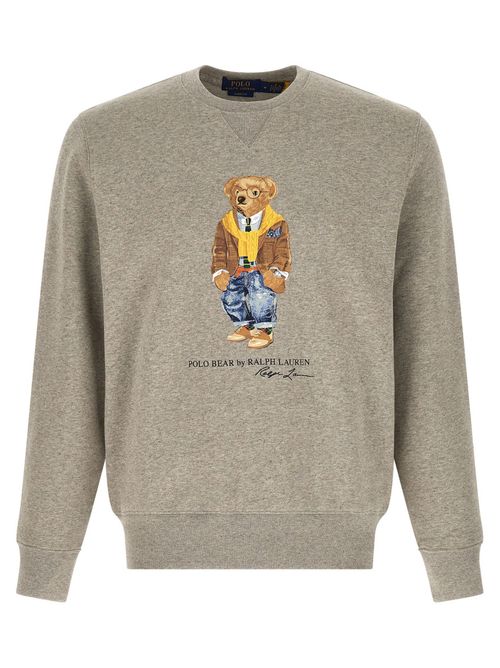 Grey Polo Bear Sweatshirt