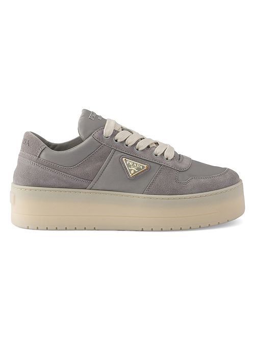 Women's Downtown 50MM Logo Sneakers - Grey